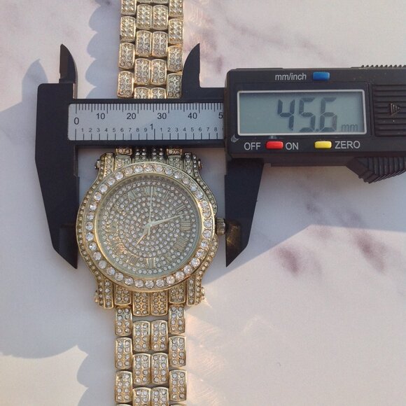 Techno Pave Watch Blingout Blinding Boyfriend Chiunky - Picture 15 of 15